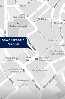 Kanzlei Pascual Schweinfurt, Hadergasse